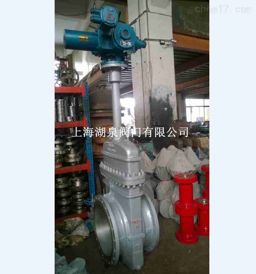 Z943WF無導流孔電動平板閘閥