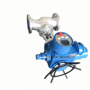 電動截止閥J941H-64  DN150（耐磨、耐高溫、