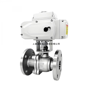 電動球閥Q941F-16P DN200不銹鋼材質(zhì)